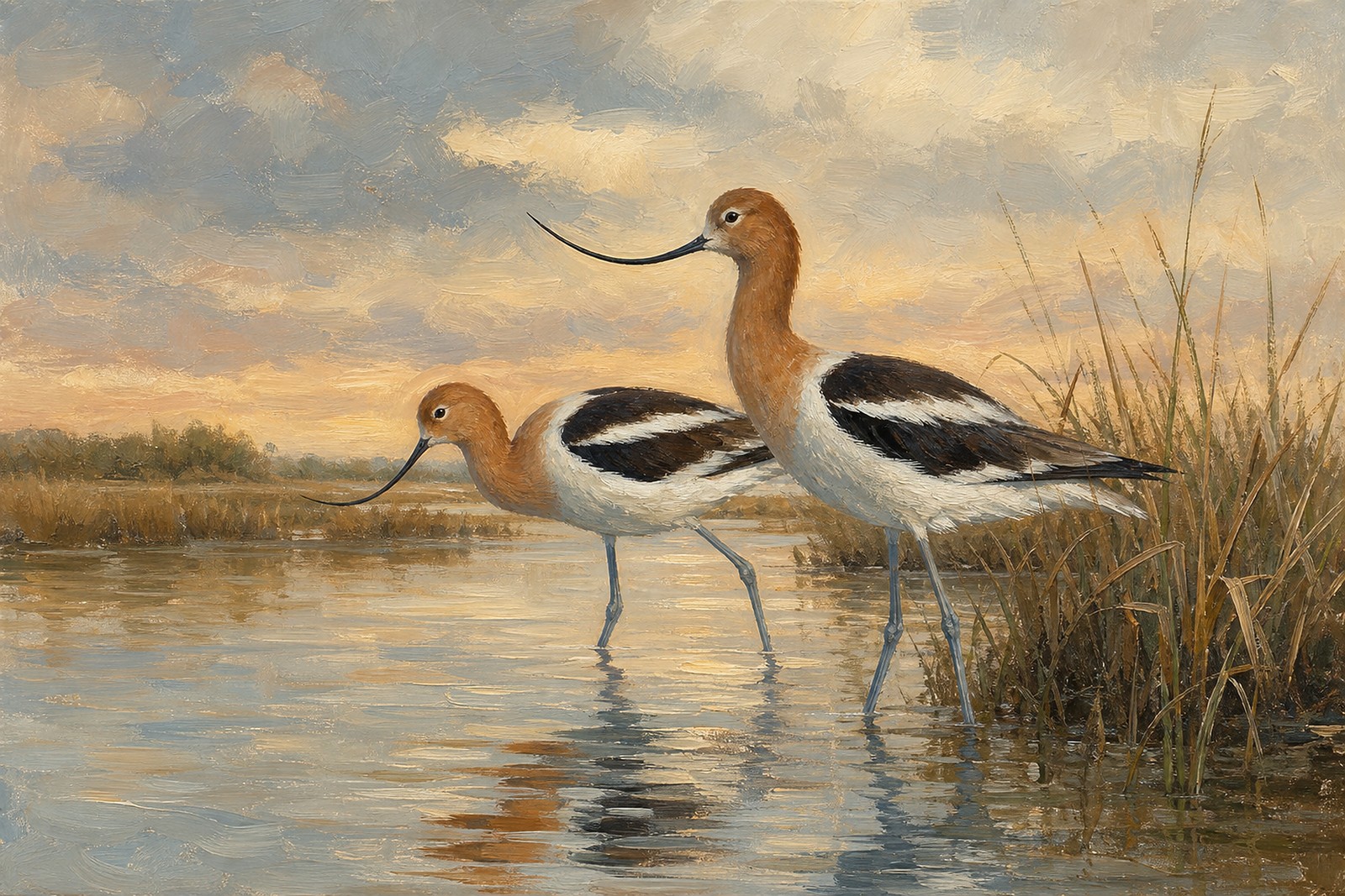 Avocet Art: The Collector's Shorebird