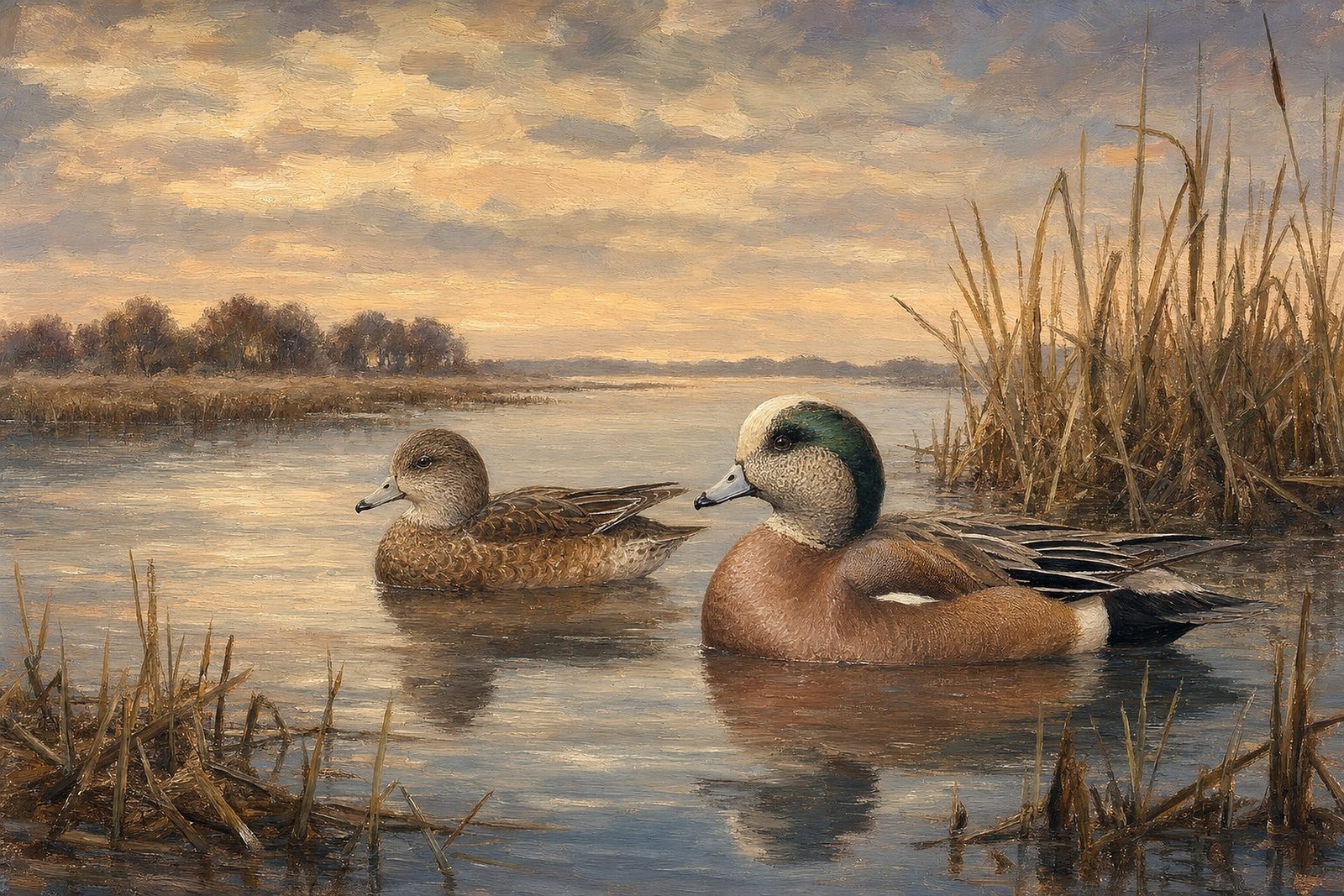 Small Wall, Big Effect: Teal and Wigeon Prints