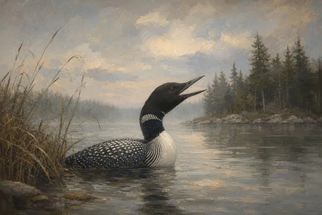 Loons & Marsh Birds print collection