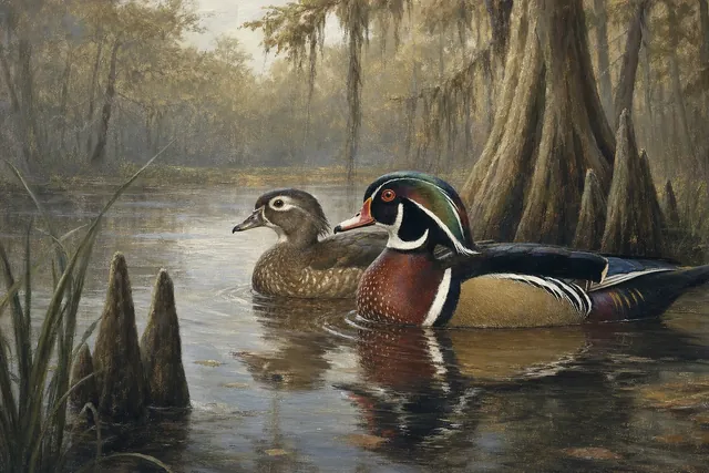 Waterfowl & Marsh Birds print collection