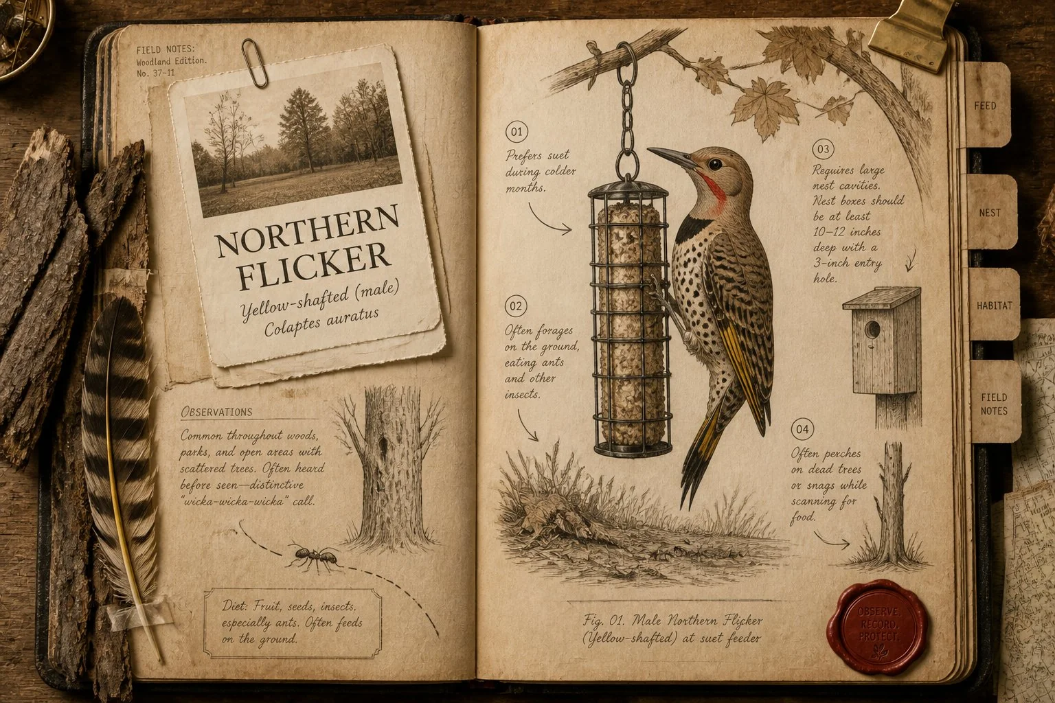 How to Attract Northern Flickers to Your Yard