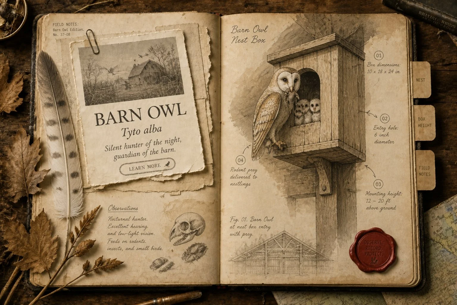 Barn Owl Nesting: Box Specs, Sites, and What Actually Works