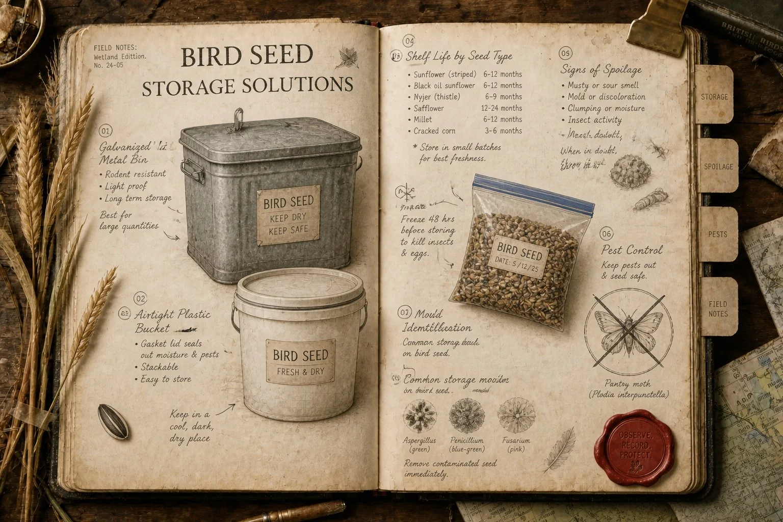 Bird Seed Shelf Life: How Long Each Type Actually Lasts