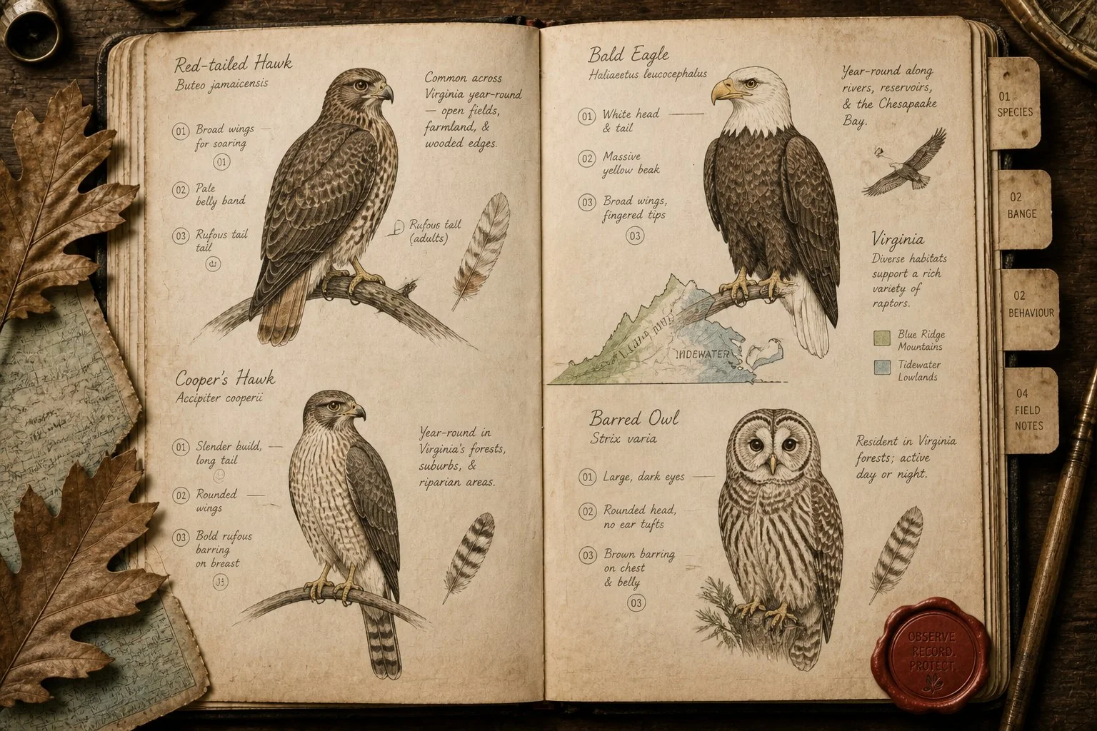 Birds of Prey in Virginia: The 10 You'll Actually See