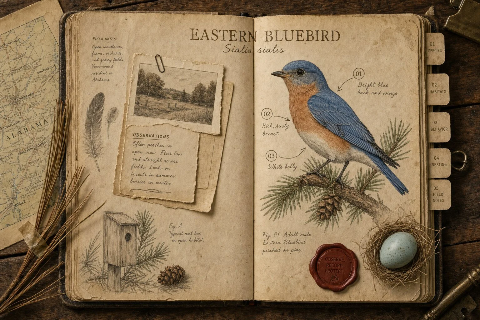 Blue Birds in Alabama: 14 Species You'll Actually See