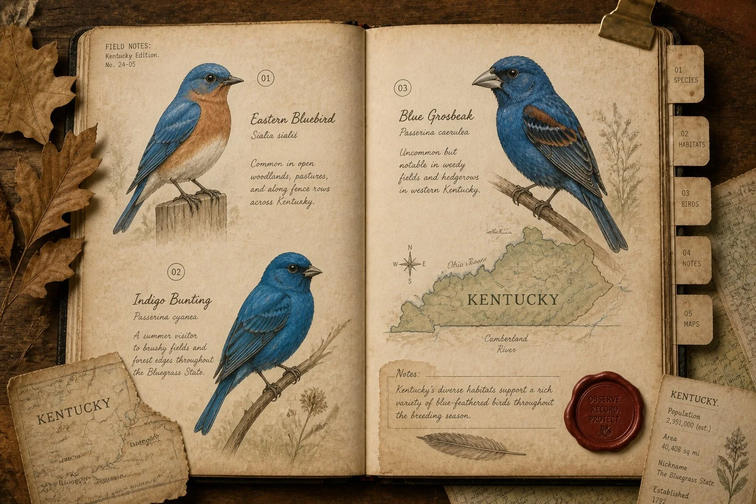 Blue Birds in Kentucky: The 12 Species With Blue Feathers