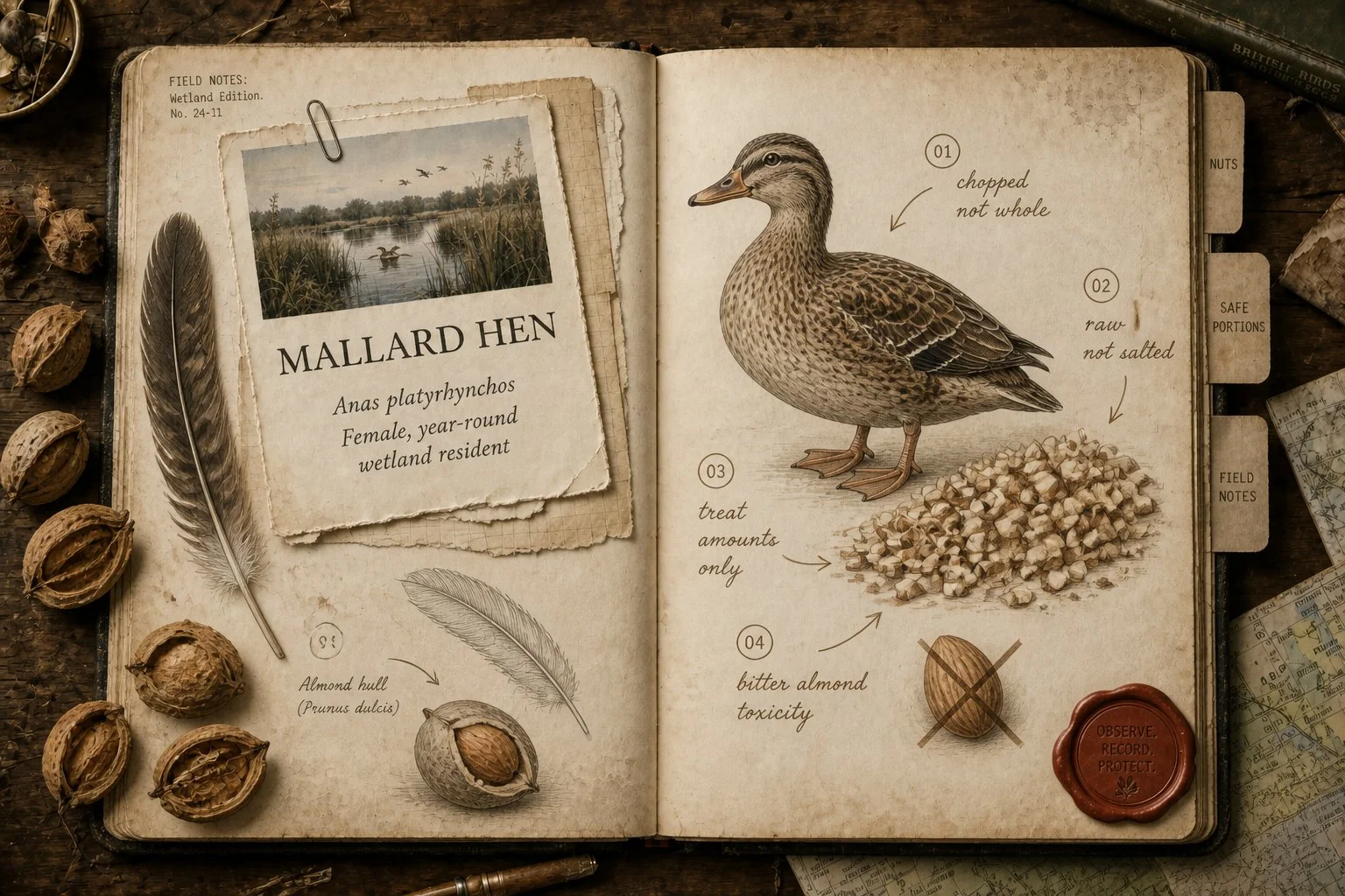 Can Ducks Eat Almonds? Yes, With Three Important Caveats