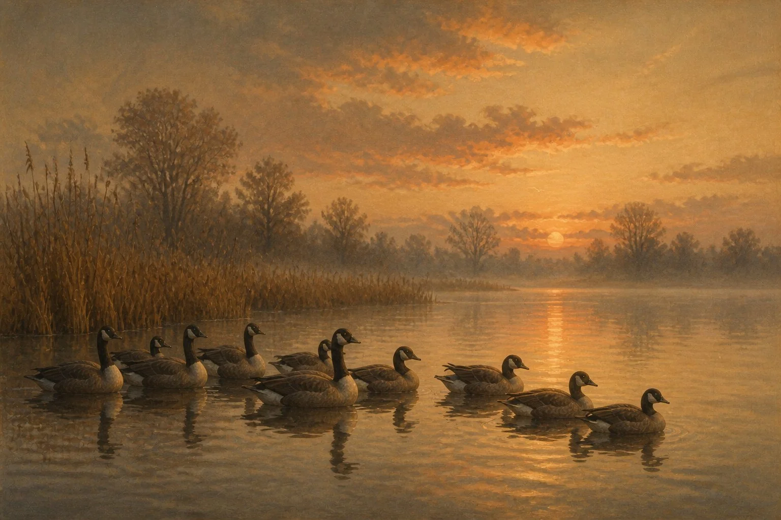Can Geese See in the Dark? Better Than Humans