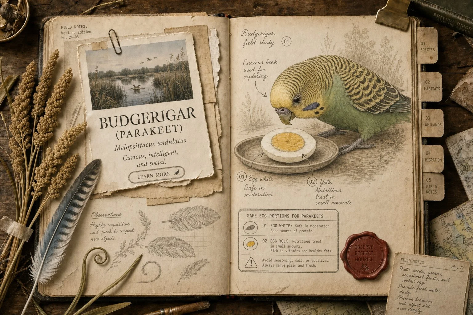 Can Parakeets Eat Boiled Eggs? Yes, in Small Amounts