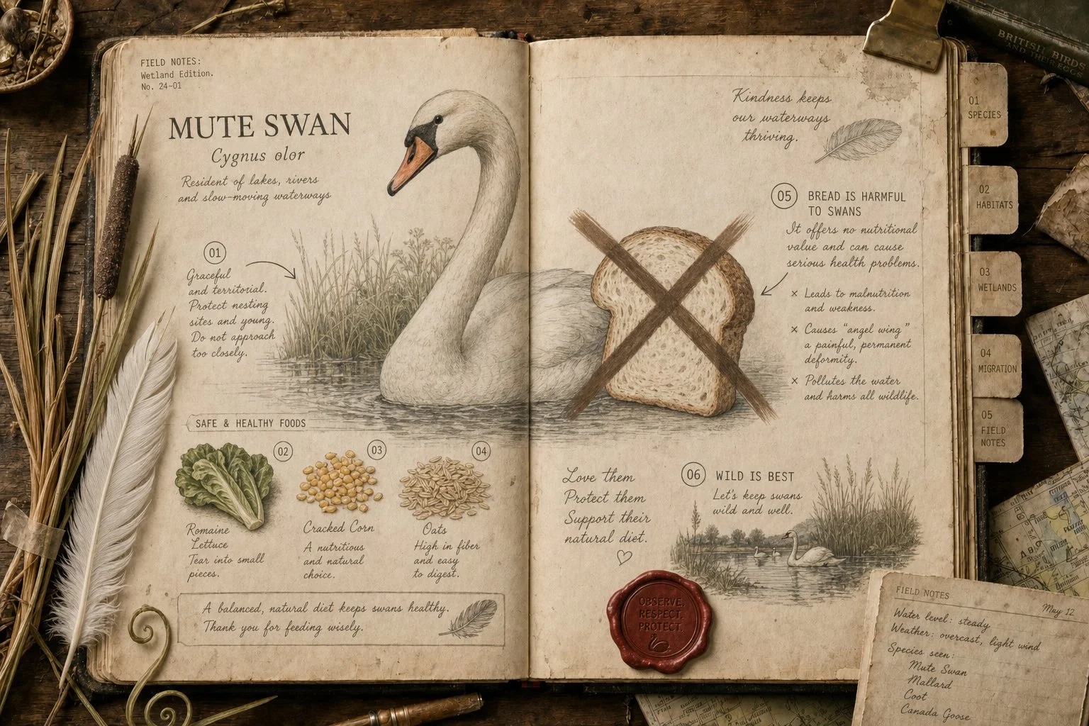 Can Swans Eat Bread? Technically Yes, But Don't
