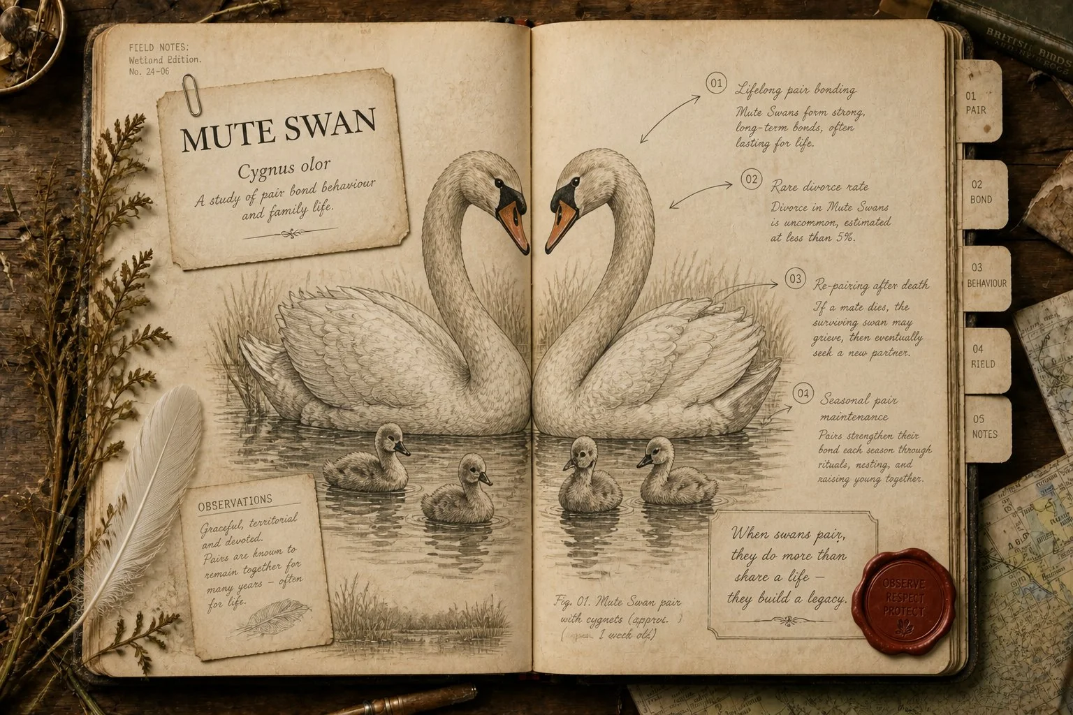 Do Swans Mate for Life? Mostly, With Divorces Too