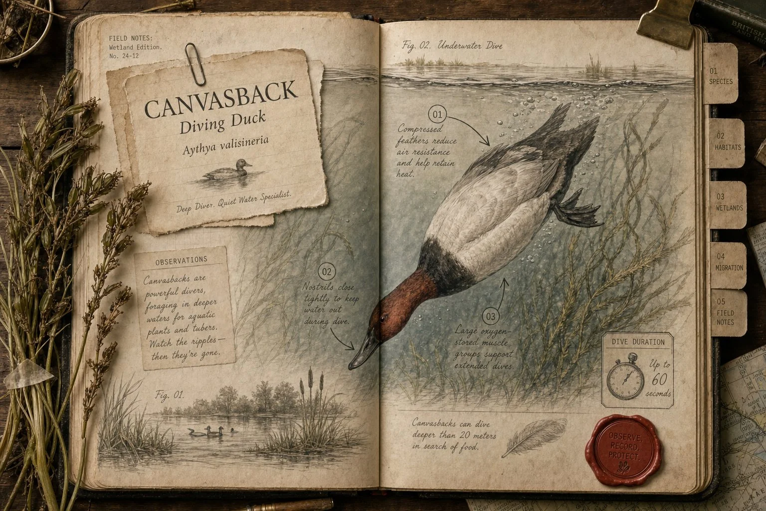 How Long Can Ducks Stay Underwater?