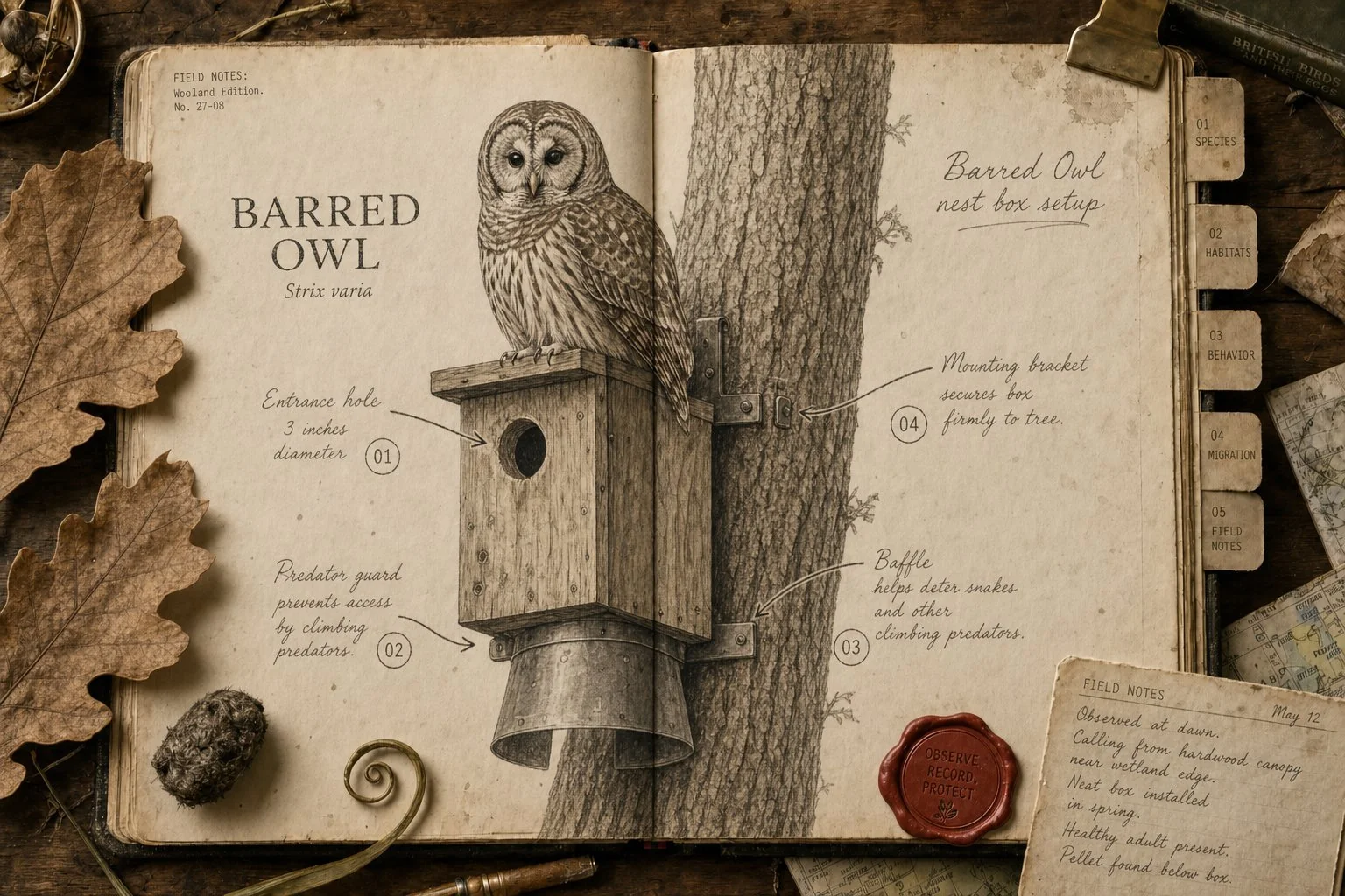 How to Keep Squirrels Out of an Owl Nest Box