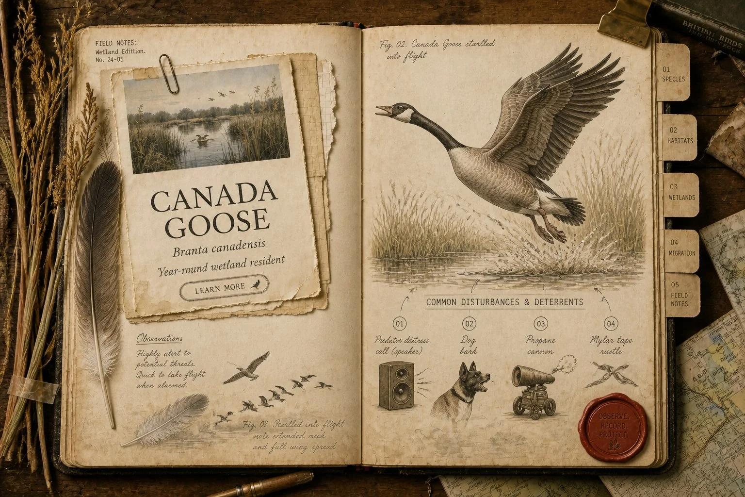 Sounds That Scare Geese: What Works and What Doesn't