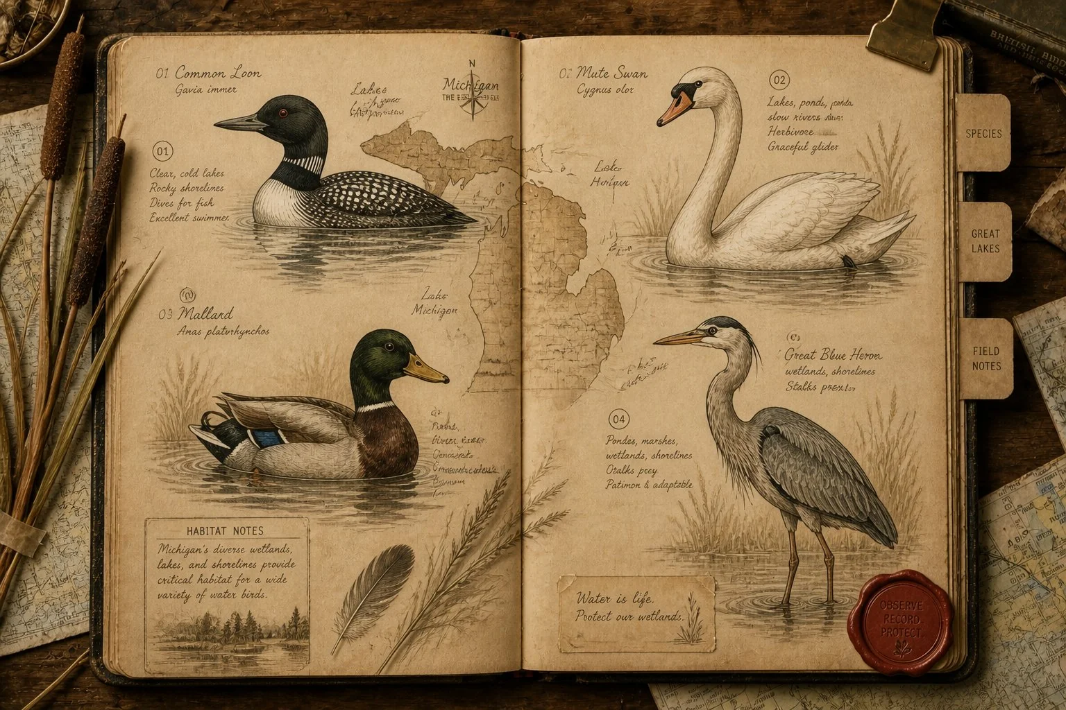 Water Birds in Michigan: The 12 You'll Actually See