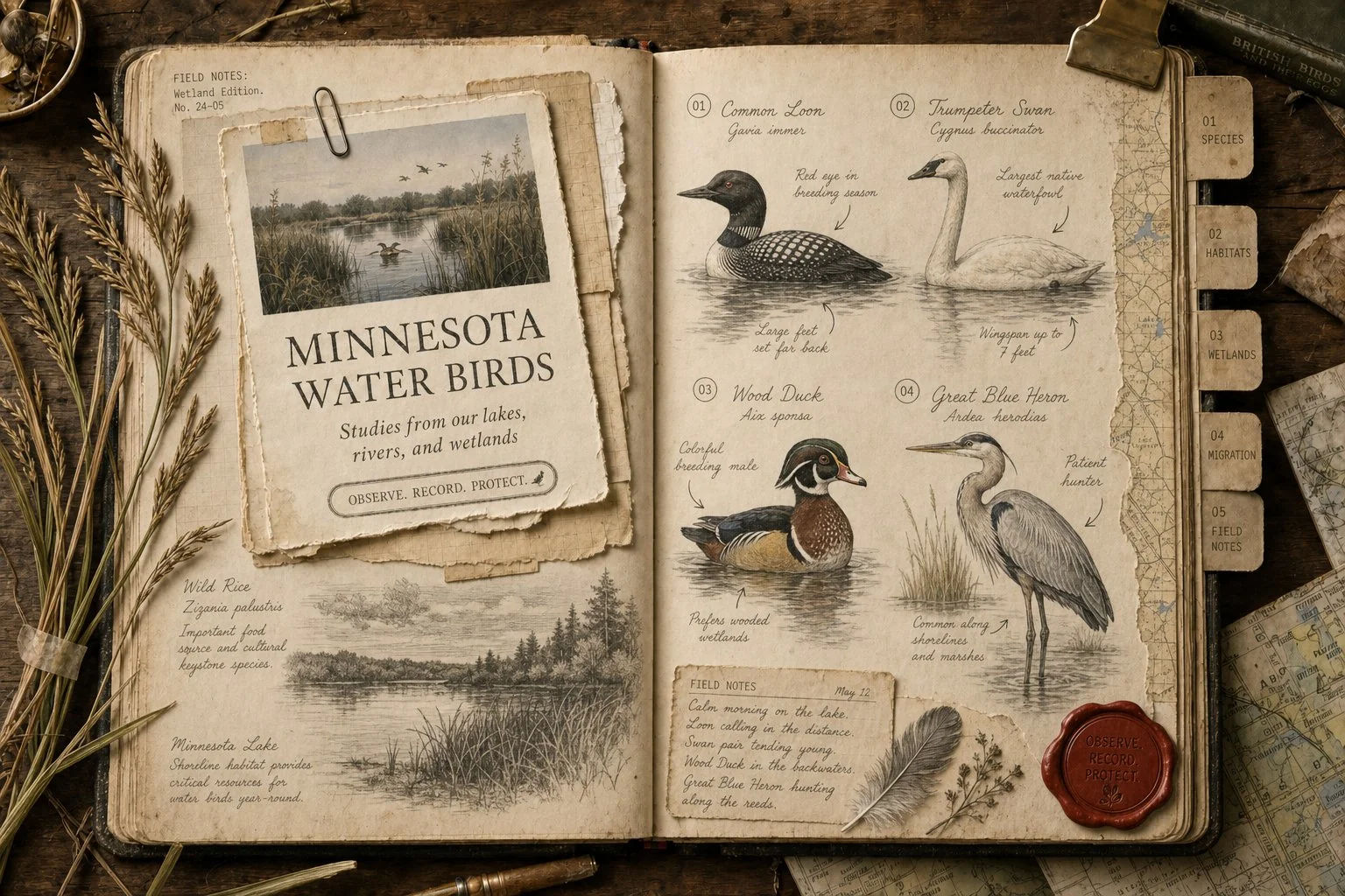 Water Birds in Minnesota: 26 Species That Make the Lakes
