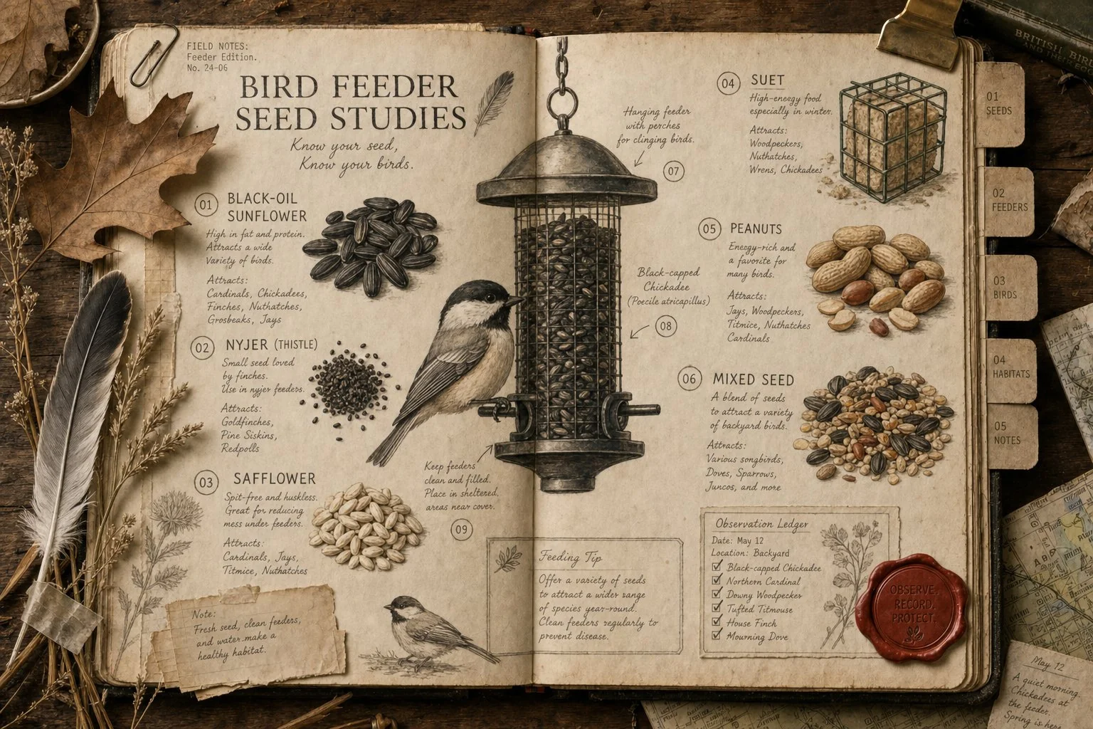 What to Put in a Bird Feeder: The Six That Work