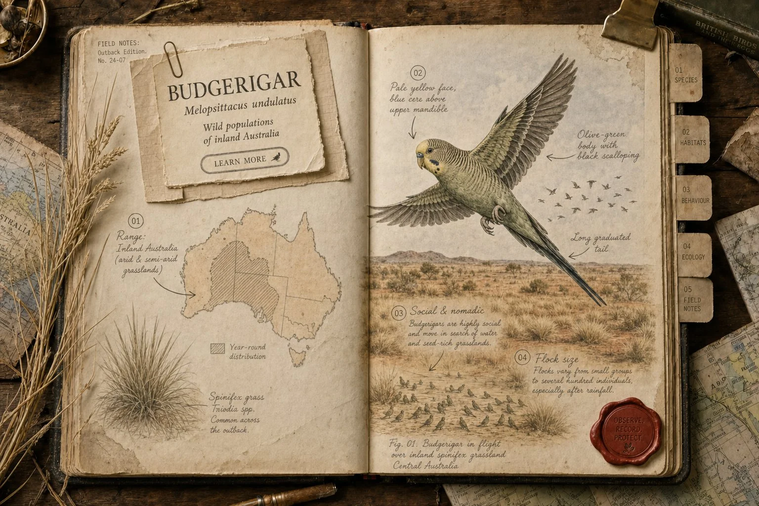 Where Do Parakeets Live in the Wild?