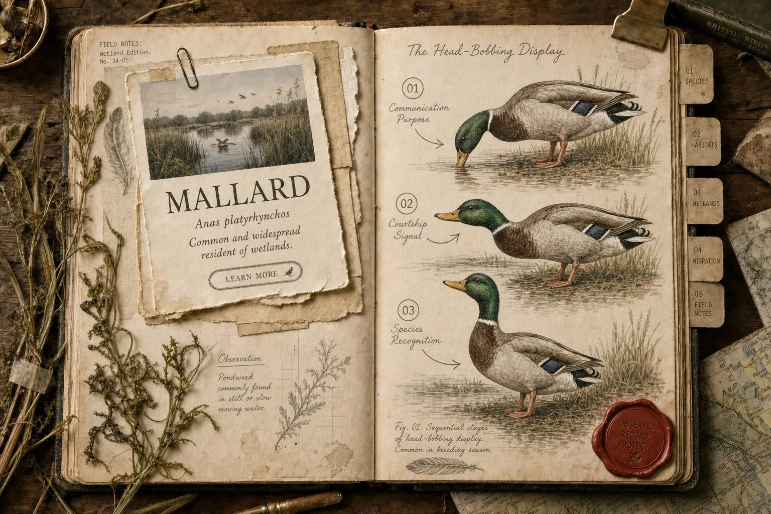 Why Do Ducks Bob Their Heads Up and Down?